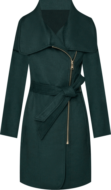 Women's Asymmetrical Wrap Coat
