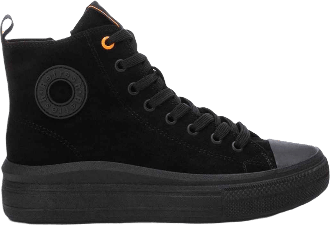 Women's Casual High Top Suede Sneakers By 