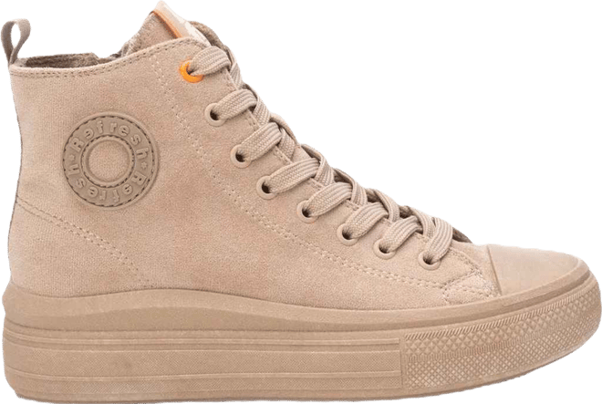 Women's Casual High Top Suede Sneakers By 