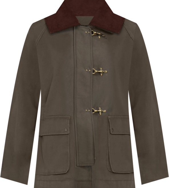 Women's Collared Canvas Barn Jacket