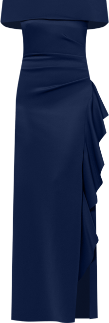 Petite Off The Shoulder Sleeveless Dress