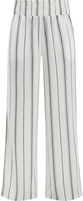 Women's Striped Wide Leg Pants