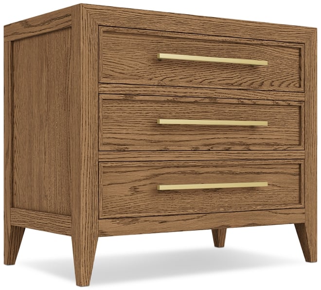 Everleigh Three Drawer Nightstand