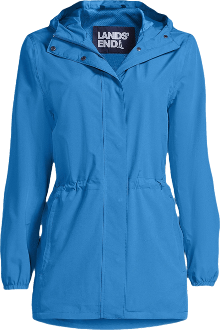 Waterproof Hooded Packable Raincoat, Regular & Petite