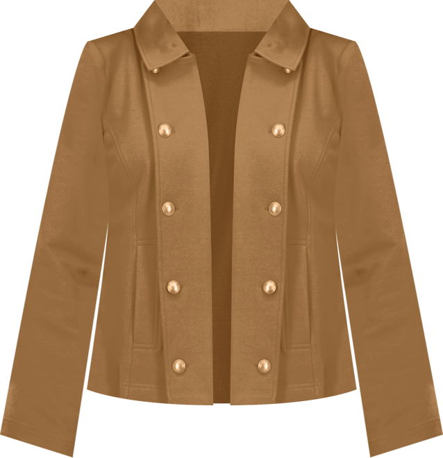 Jeans Women's Open-Front Captain's Jacket, Online Only