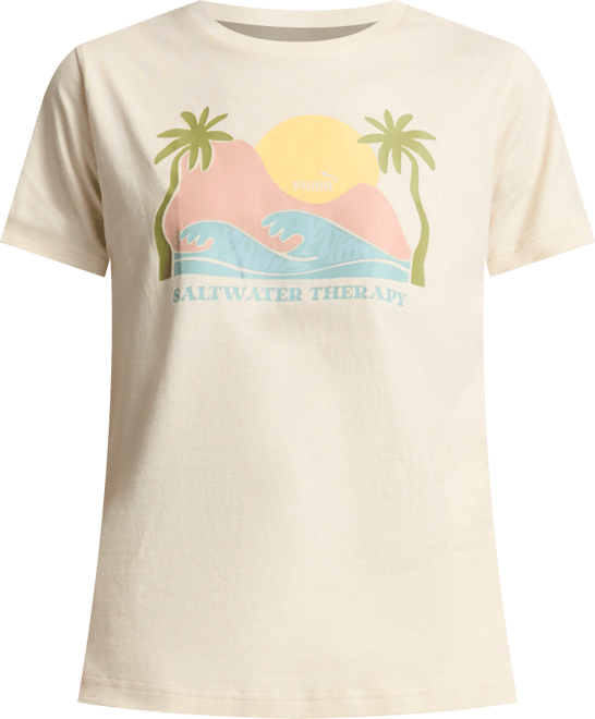 Women's Cotton Wellness Graphic-Print Crewneck Tee