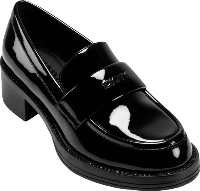Civelli Heeled Round Toe Slip-on Loafers