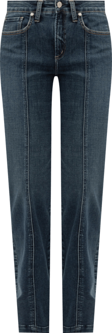 Women's Avery High Rise Curvy Fit Trouser Leg Jeans