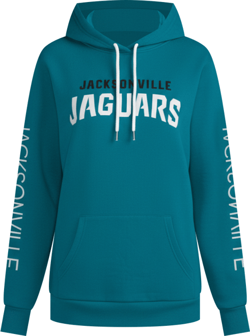 Women's Teal Jacksonville Jaguars Extra Inning Pullover Hoodie