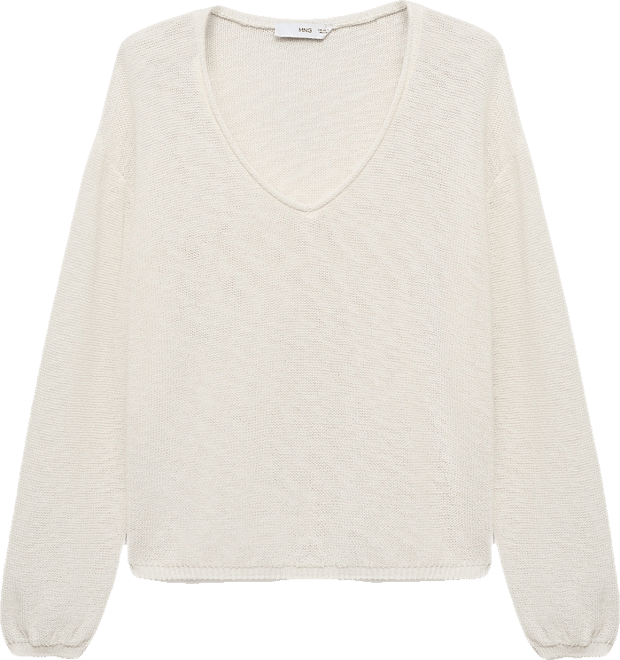 Women's V-Neck Knit Sweater