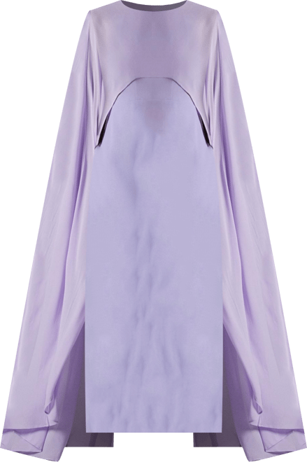 Women's Cape Sleeve Maxi Dress