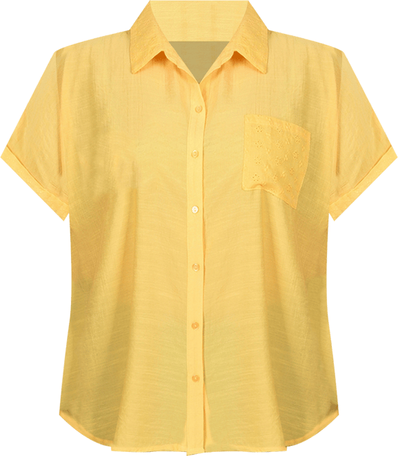 Plus Size Short Extended Sleeve Top