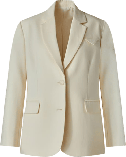 Women's Twill Oversized Tailored Blazer