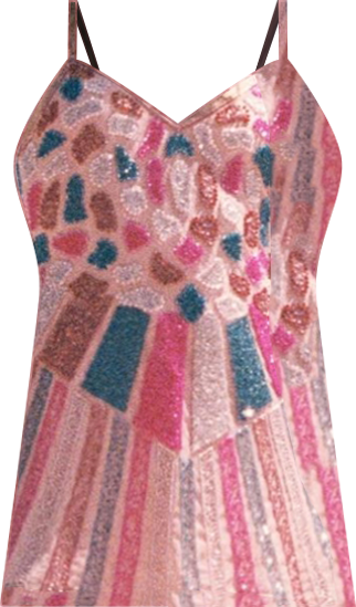 Women's Butterfly Embellished Mini Dress