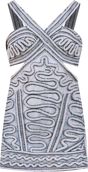 Women's Halter Neck Cut Out Mini Dress