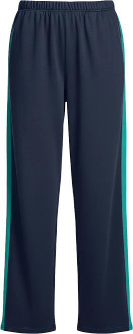 Women's Within Cotton French Terry Straight-Leg Pull-On Side-Stripe Pants