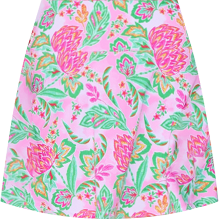 G Lifestyle Back Yoke Ruffle Skort