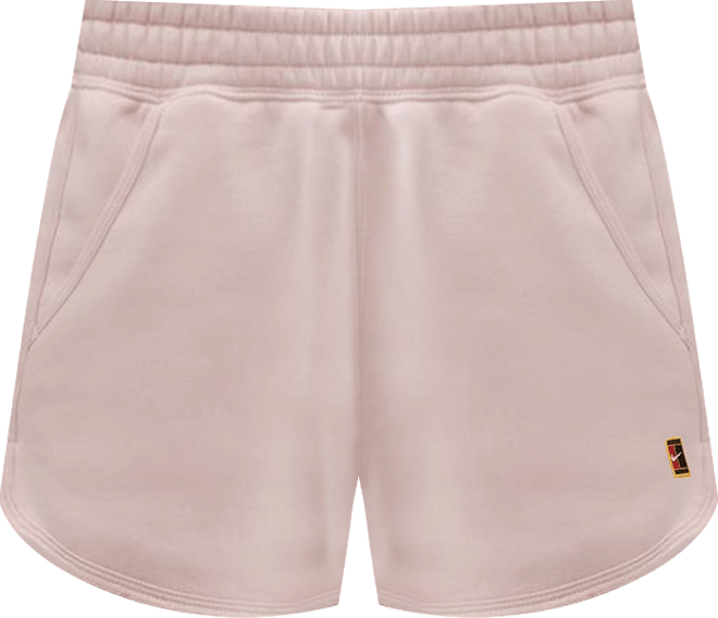 NikeCourt Heritage Women's Mid-Rise Fleece Tennis Shorts