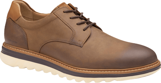 Men's Braxton Plain Toe in Brown Oiled Full Grain Leather