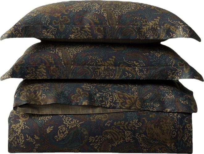 Henry Cotton Sateen Reversible 3-Pc. Comforter Set, King