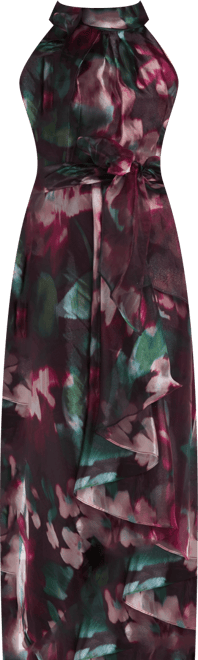 Women's Halter Neck Long Dress