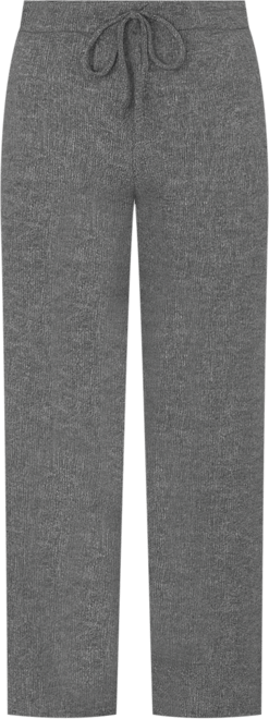 Women's Grey Loose Leg Jersey Pants