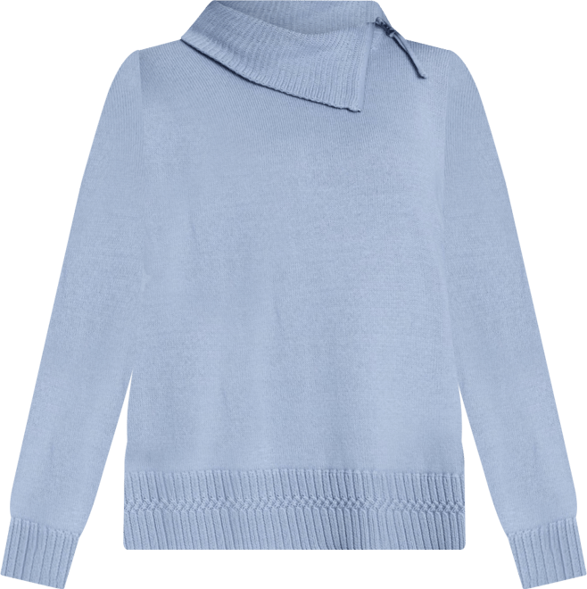 Women's Sweater with Convertible Neckline
