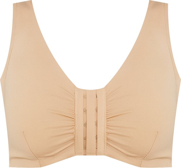 Women's Ease Cotton Front Closure Bra for Mastectomy
