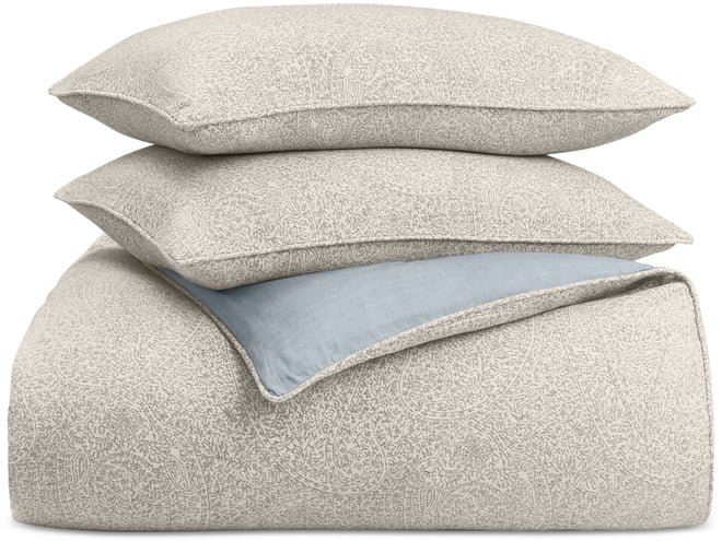 Emilia Paisley 3-Pc. Duvet Set, King, Macy's Exclusive
