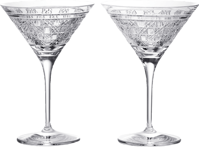 Opulence Martini Glasses, 8-oz., Set of 2