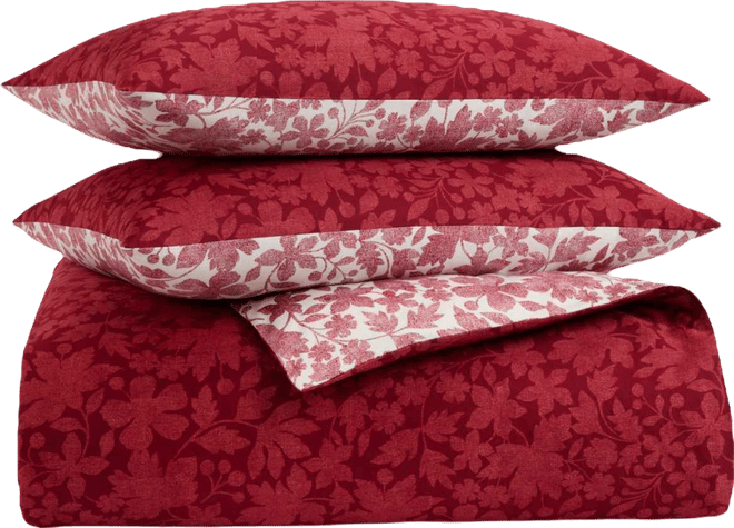 Winter Garden Reversible 3-Pc. Comforter Set, Full/Queen, Macy's Exclusive