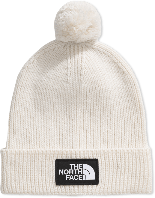 Men's Logo Box Pom Beanie