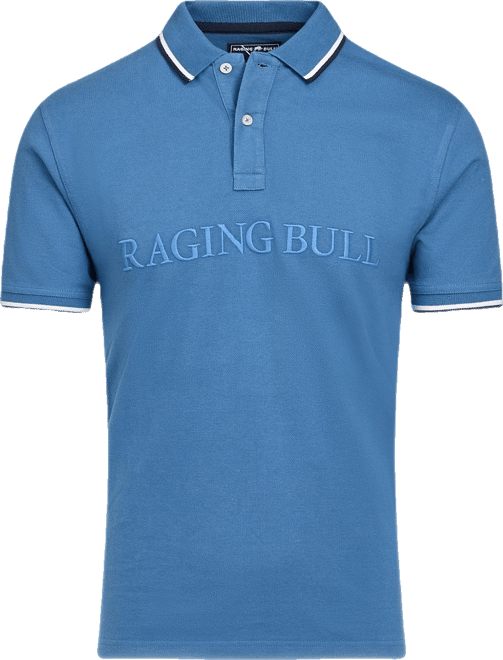 Big & Tall S/S Branded Tonal Embroidery Pique Polo