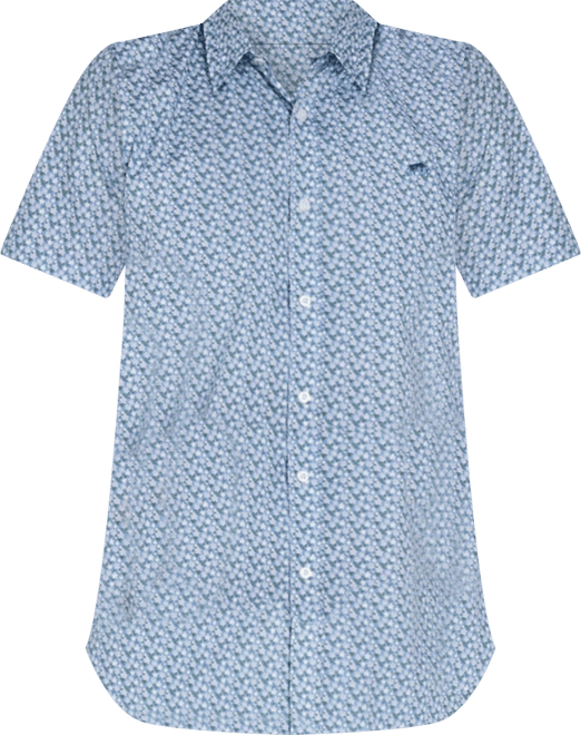 Men's Short Sleeve Cotton Poplin Shirt