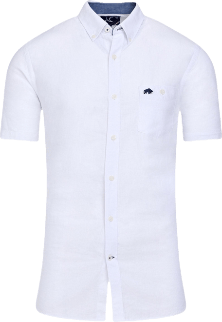 Big & Tall Short Sleeve Linen Shirt