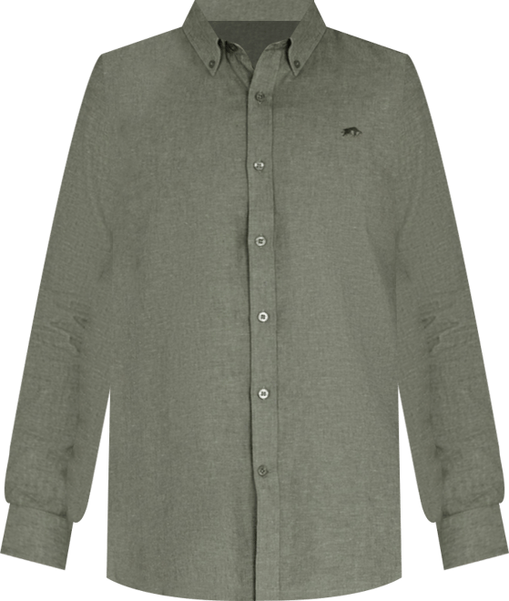 Men's Long Sleeve Linen Shirt