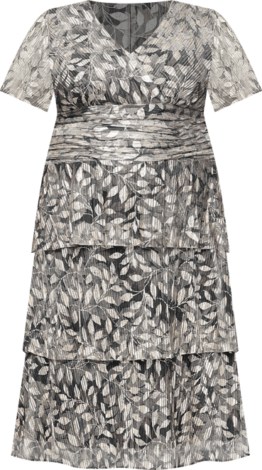 ignite evenings women's metallic print tiered midi dress reviews ignite evenings women's metallic print tiered midi dress reviews Adrianna  Papell IG119103 Ignite Evening Long Formal