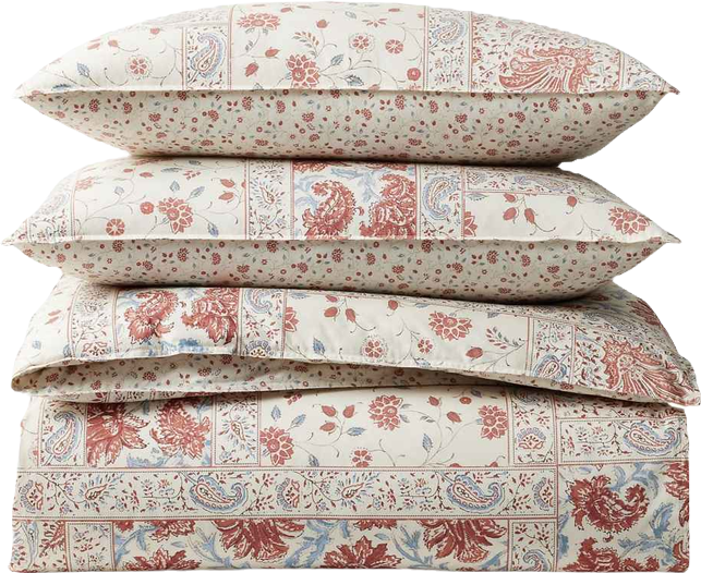 Katie Reversible 3-Pc. Duvet Cover Set, Full/Queen