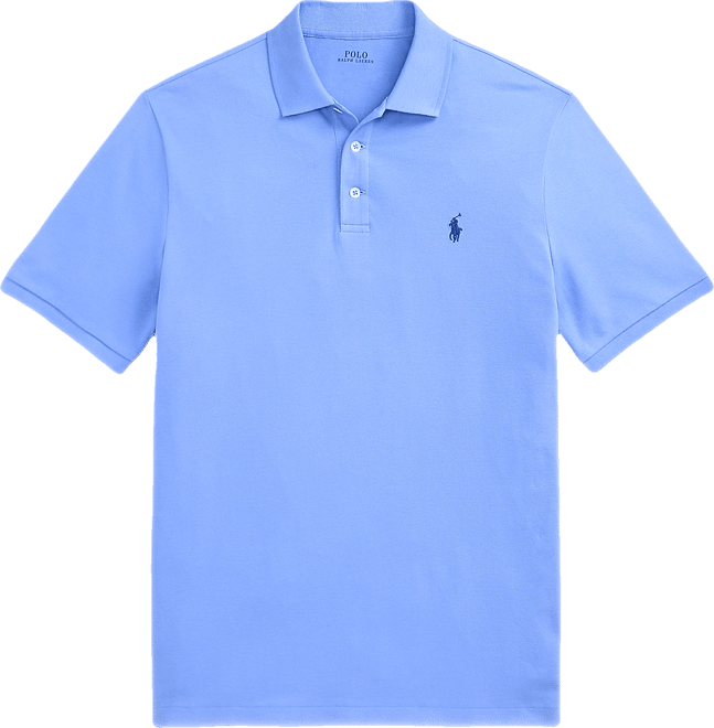 Men's Classic-Fit Stretch Mesh Polo Shirt