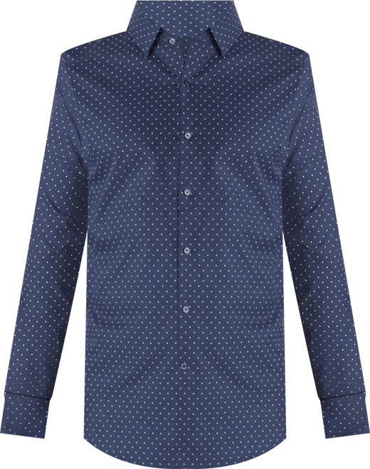 Men's Tech Athletic Fit Dress Shirt