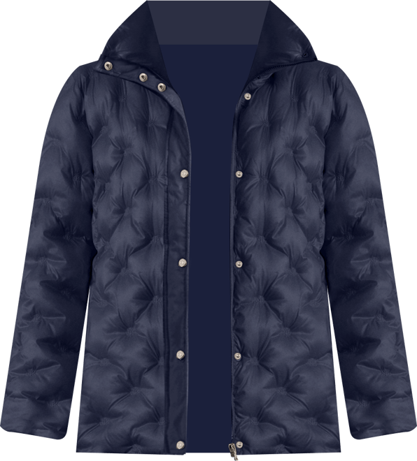 Women's Embroidered Puffer Coat
