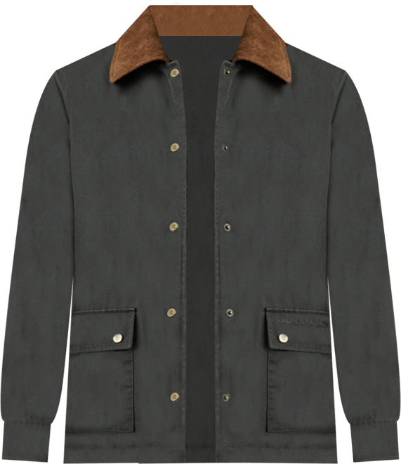 Women's Cord-Collar Waxed Jacket