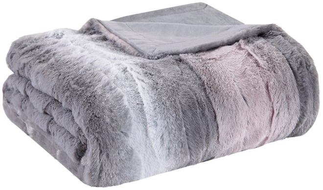 Zuri Faux-Fur Throw, 50" x 60"
