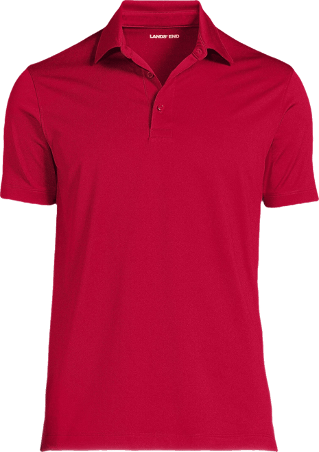 Men's School Uniform Rapid Dry Short Sleeve Modern Fit Polo