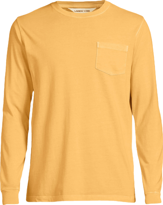 Men's Long Sleeve Pocket Sun Faded Super-t Tee