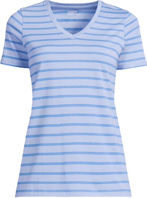 Women's Relaxed Supima Cotton V-Neck T-Shirt