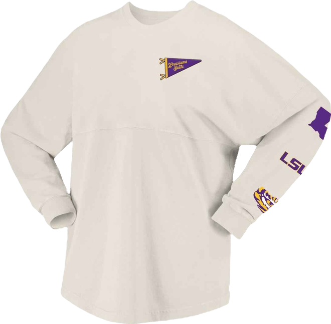 Women's Natural Lsu Tigers Local Long Sleeve T-Shirt