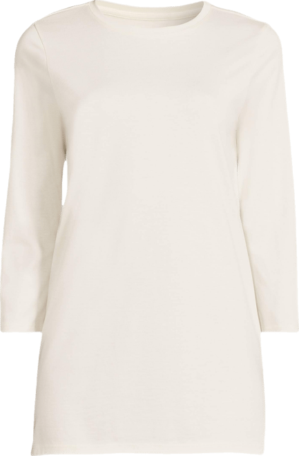 Women's 3/4 Sleeve Cotton Supima Tunic
