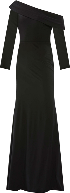 Women's Ieena Drop Shoulder Long Sleeve Column Gown