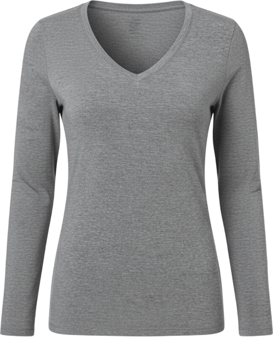 Women's Softwear V-Neck Long-Sleeve Layering Top